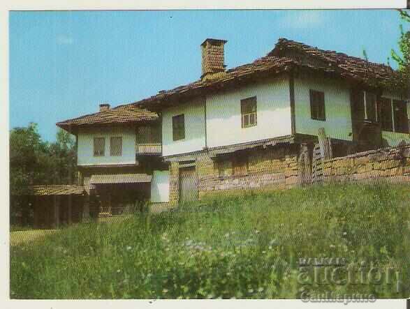 Картичка  България  с.Боженци Габровски окръг Стари къщи*