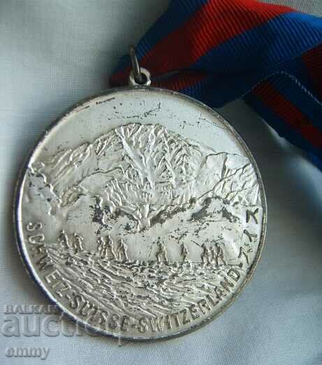 Jungfrau Marathon Medal 2003, Switzerland with price 10.00 BGN | € 5.11 Jungfrau Marathon Medal 2003, Switzerland with price 10.00 BGN | € 5.11