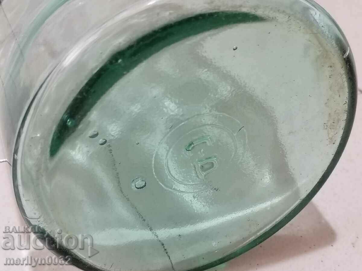 Бутилка за минерална вода 3литра 60-те год шише с тапа - 5 Бутилка за минерална вода 3литра 60-те год шише с тапа - 5