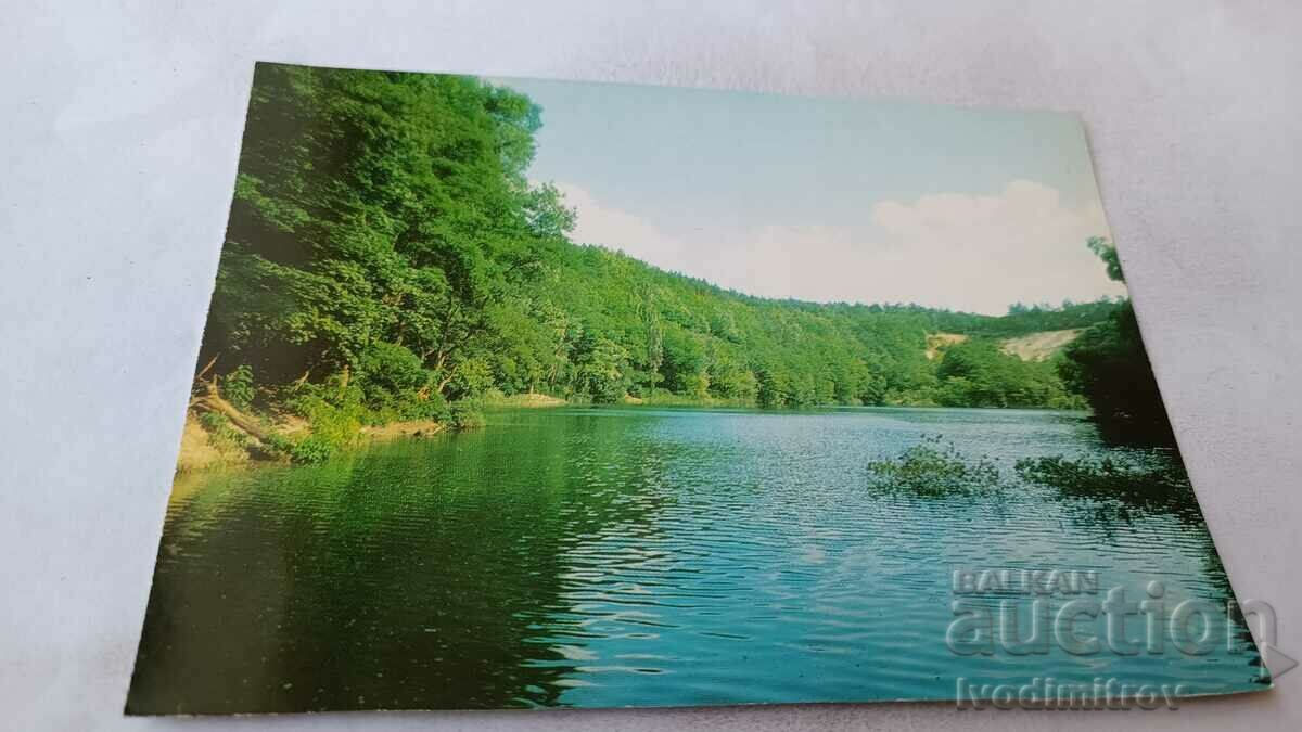 Postcard Szczecin-Zdroje Jezioro Szmaragdowe