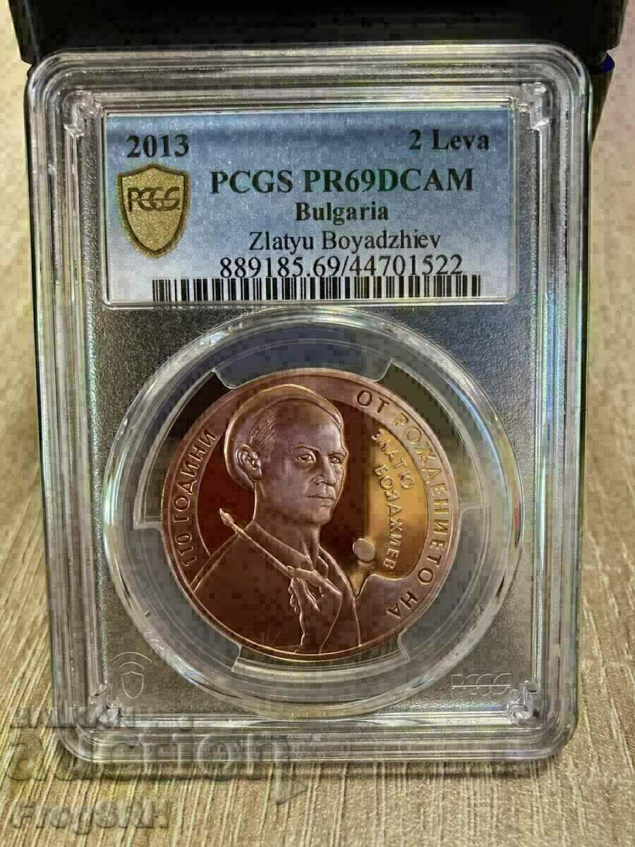WITHOUT N.P. 2 BGN 2013 PR 69 DCAM by NGC / PCGS