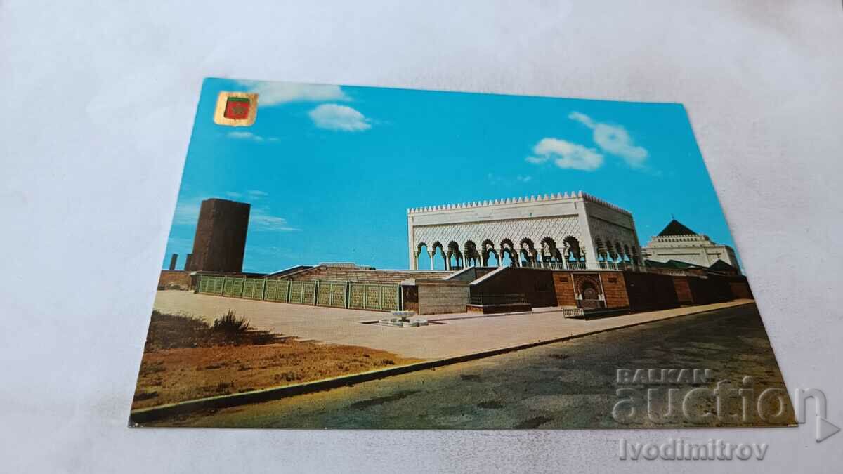 П К Rabat Mavsoleo Mohamed V y Torre Hassan 1977