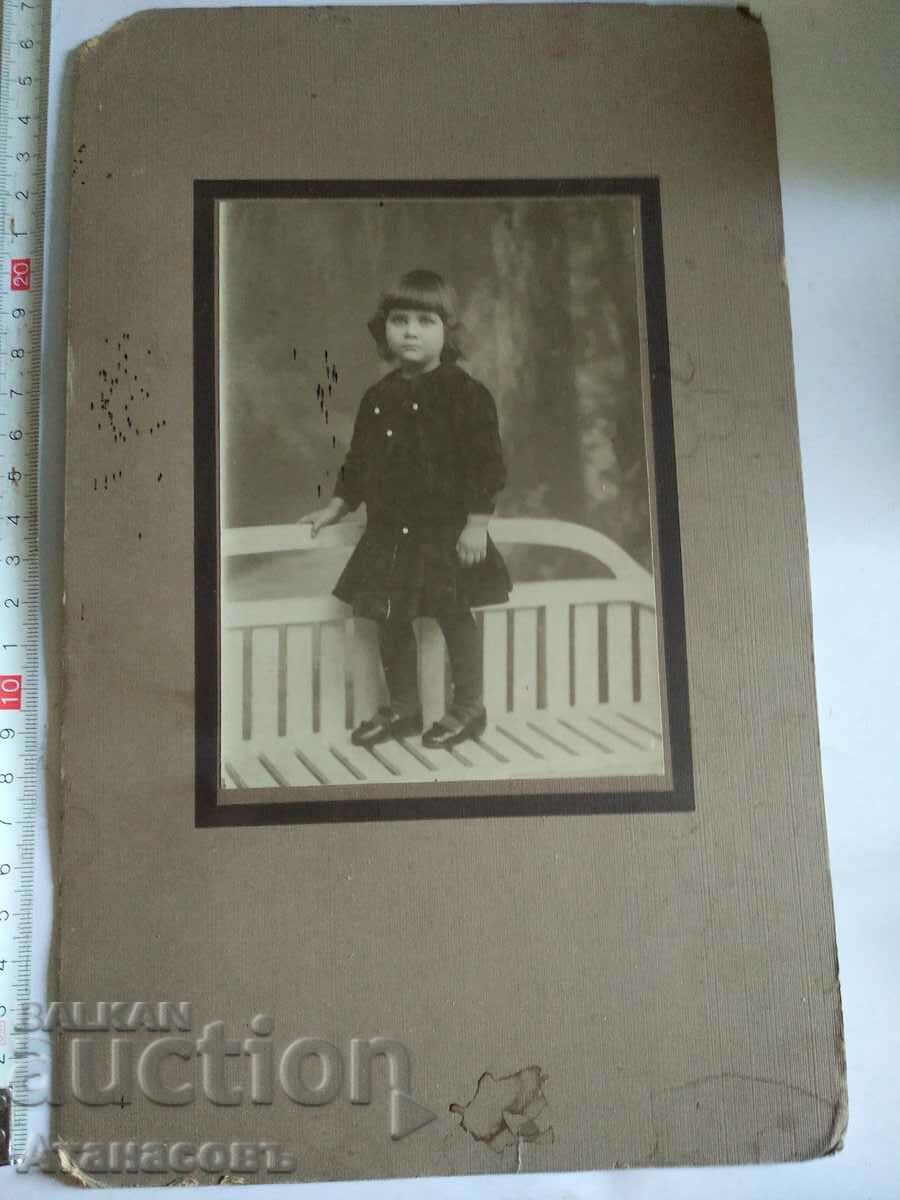 Fotografie carton foto Stara Zagora 1918