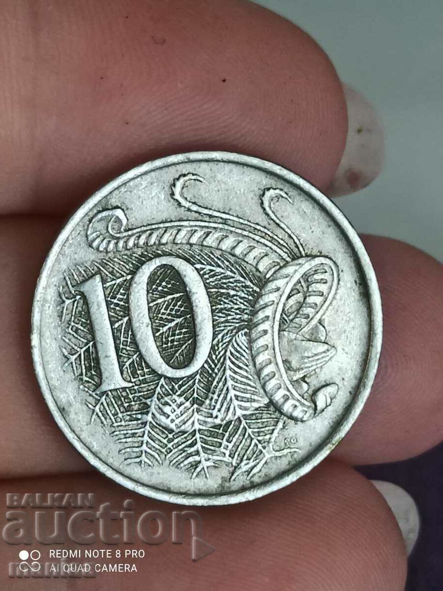 10 cenți 1981 Australia cu preț 9.99 BGN | € 5.11 10 cenți 1981 Australia cu preț 9.99 BGN | € 5.11