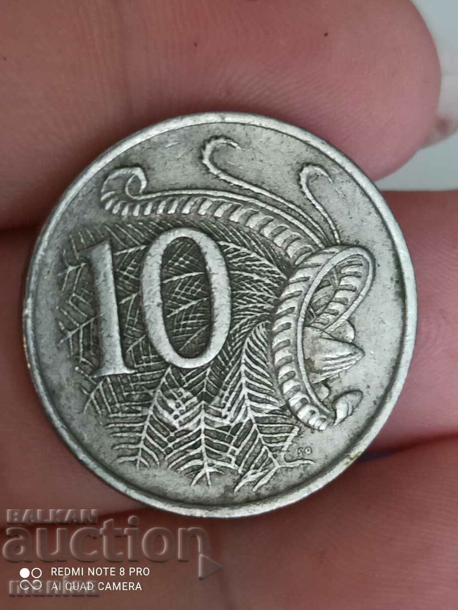 Licitație 10 cenți 1981 Australia Licitație 10 cenți 1981 Australia