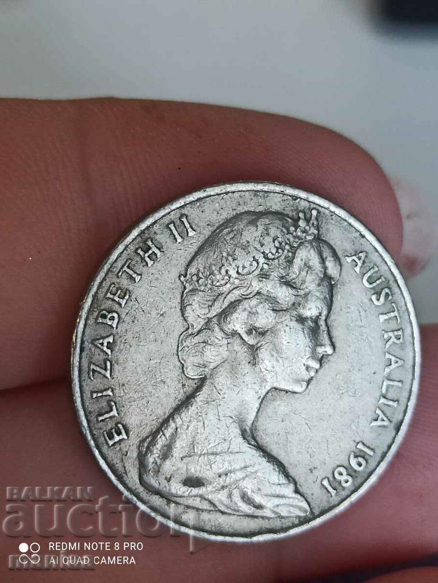 Livrarea 10 cenți 1981 Australia Livrarea 10 cenți 1981 Australia