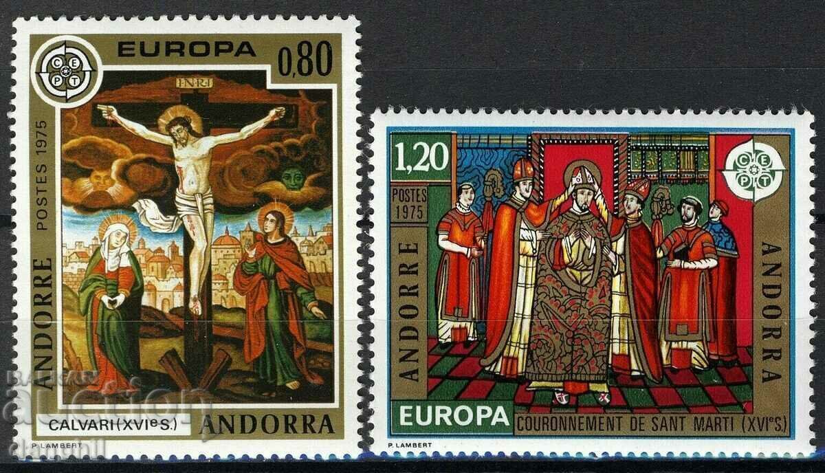 Andorra pr. 1975 Europa CEPT (**) curat, netimbrat