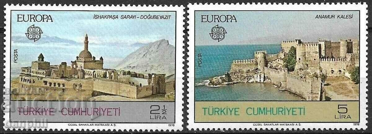 Turcia 1978 Europa CEPT (**) curat, netimbrat