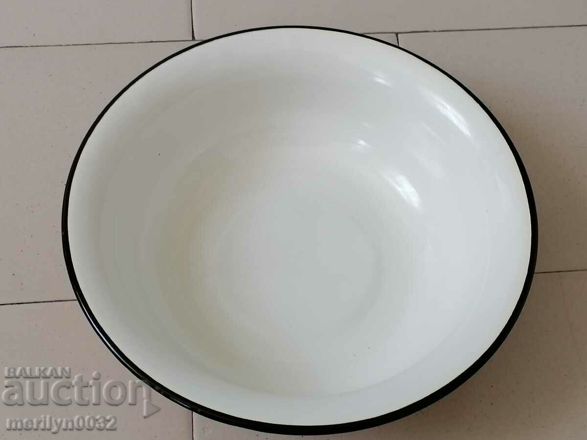 Auction Enameled bowl, enamel bowl, basin, basin, USSR Auction Enameled bowl, enamel bowl, basin, basin, USSR