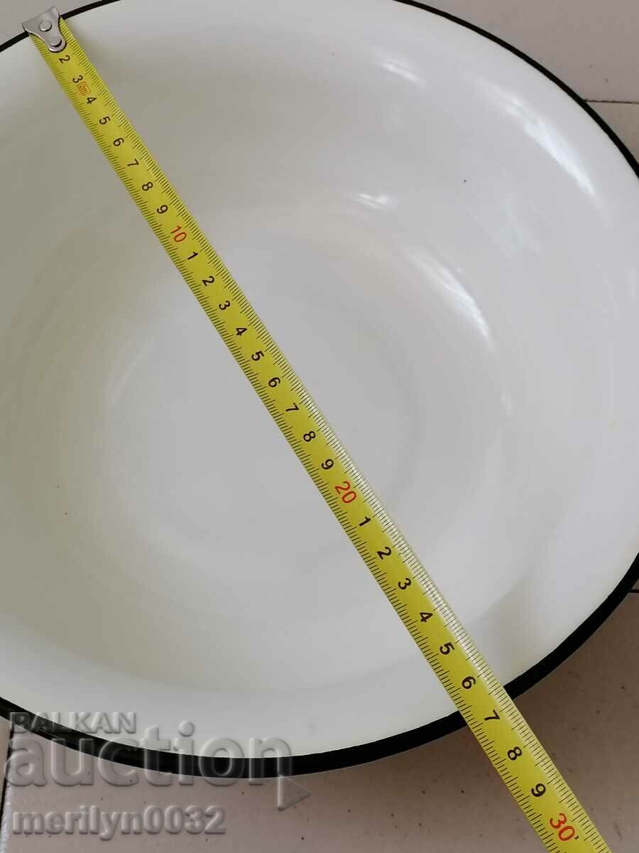Enameled bowl, enamel bowl, basin, basin, USSR - 5 Enameled bowl, enamel bowl, basin, basin, USSR - 5