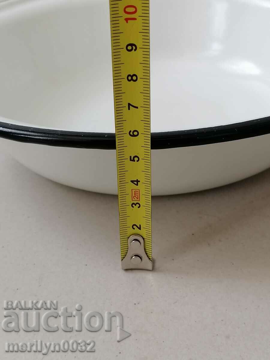 Enameled bowl, enamel bowl, basin, basin, USSR - 5 Enameled bowl, enamel bowl, basin, basin, USSR - 5