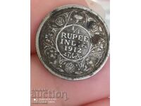 1/4 ρουπία 1912 Ινδία ασήμι