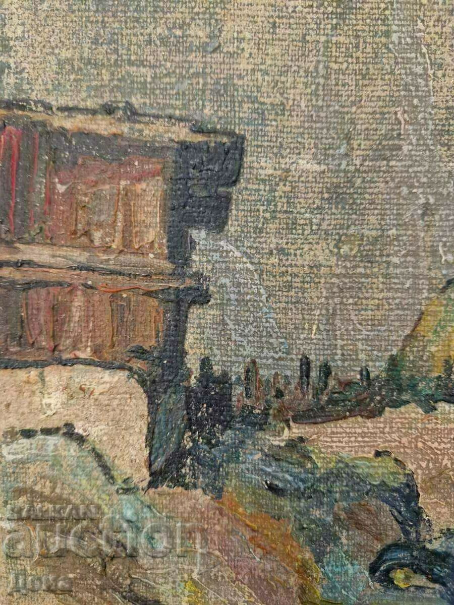 Delivery of Old master painting Delivery of Old master painting