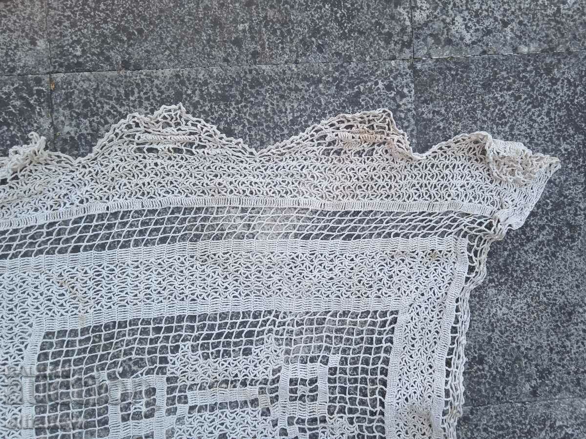Auction  Knitted tablecloth 2/1.5m