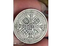 1 Florin 1935 Μεγάλη Βρετανία ασήμι