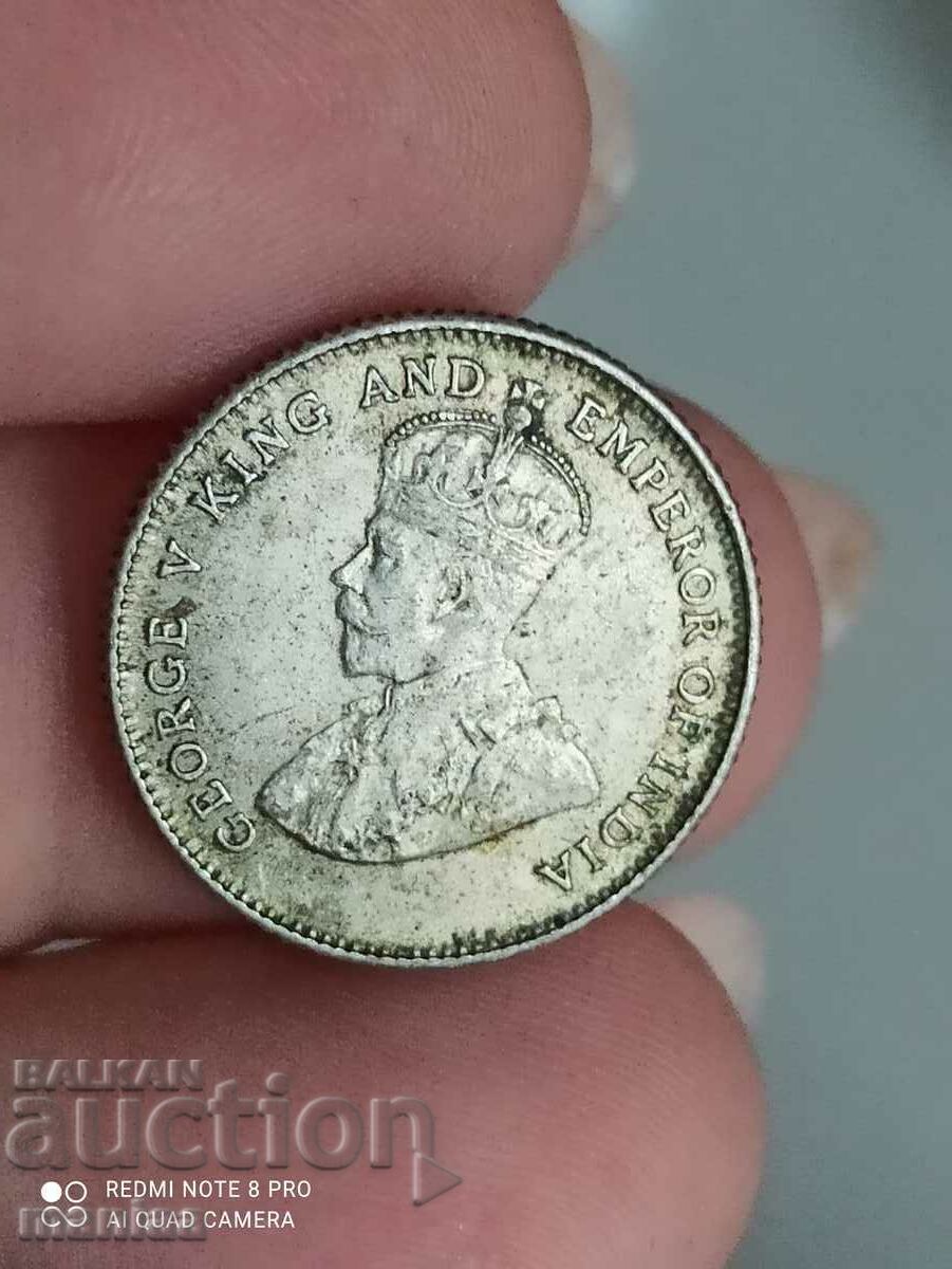 Auction 10 Cents Straits Settlements 1926 Auction 10 Cents Straits Settlements 1926