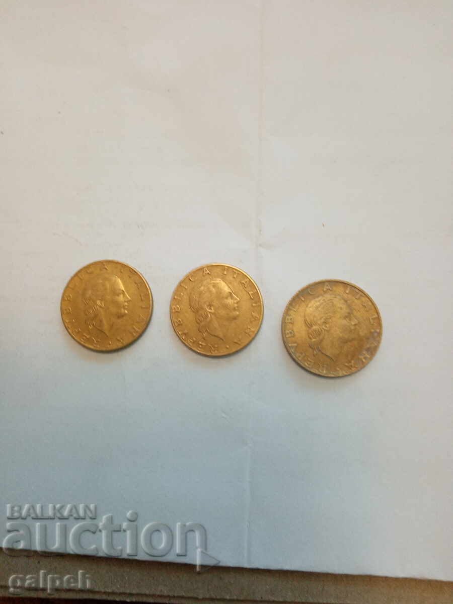 ITALY LOT OF COINS 1978, 9, 95 - 3 τεμ. - 1 BGN με τιμή 1.00 BGN | € 0.51 ITALY LOT OF COINS 1978, 9, 95 - 3 τεμ. - 1 BGN με τιμή 1.00 BGN | € 0.51