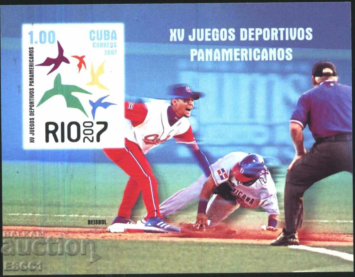 Pure block Sports Pan American Games 2007 από την Κούβα