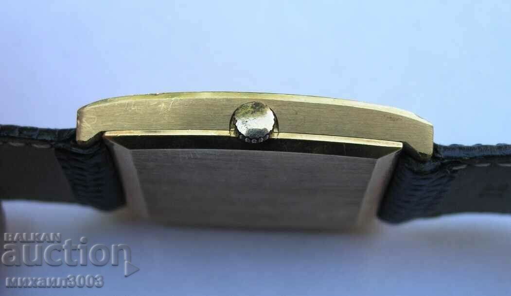 ZENITH MEN'S 18K GOLD SWISS WATCH - 6 ZENITH MEN'S 18K GOLD SWISS WATCH - 6