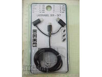 Cable "Kik" 3 in 1 for charging black new