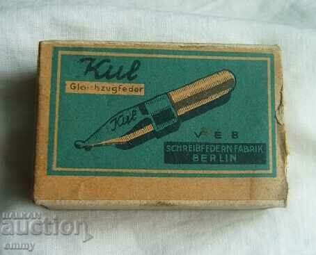 Feather pens for pen handle - "Kul", Germany - 6 pieces - 6