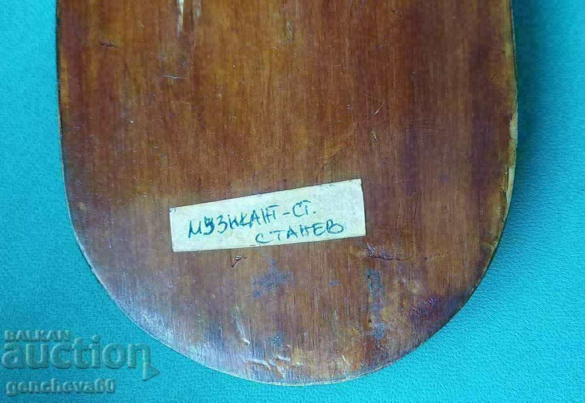 Old author's sculpture, "Musician" - Stefan Stanev - 7 Old author's sculpture, "Musician" - Stefan Stanev - 7