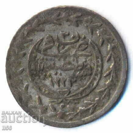 Turcia - Imperiul Otoman - 10 bani 1223/30 (1808) - Argint