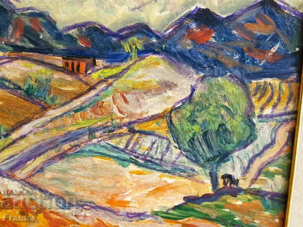 Vera Kudrinova 1904 - 1986 Balkan landscape oil paints - 5 Vera Kudrinova 1904 - 1986 Balkan landscape oil paints - 5