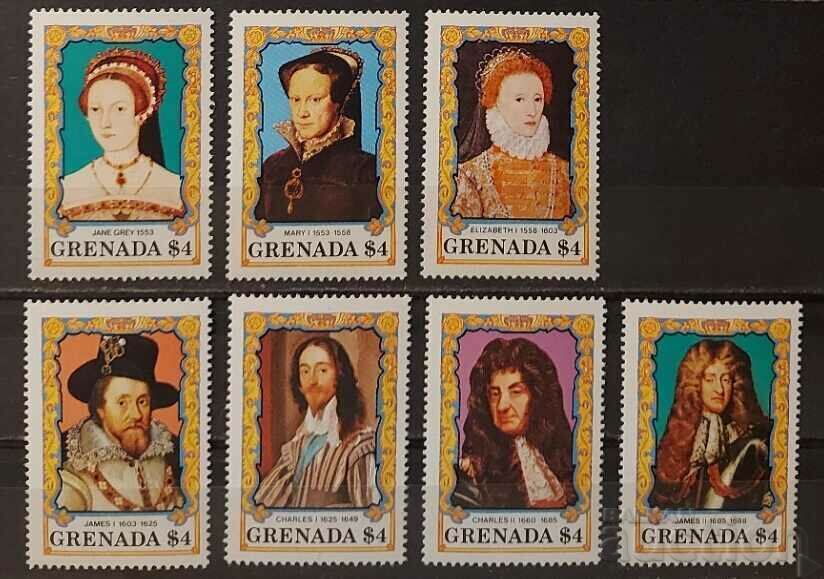 Grenada 1984 Personalities/English Monarchs MNH