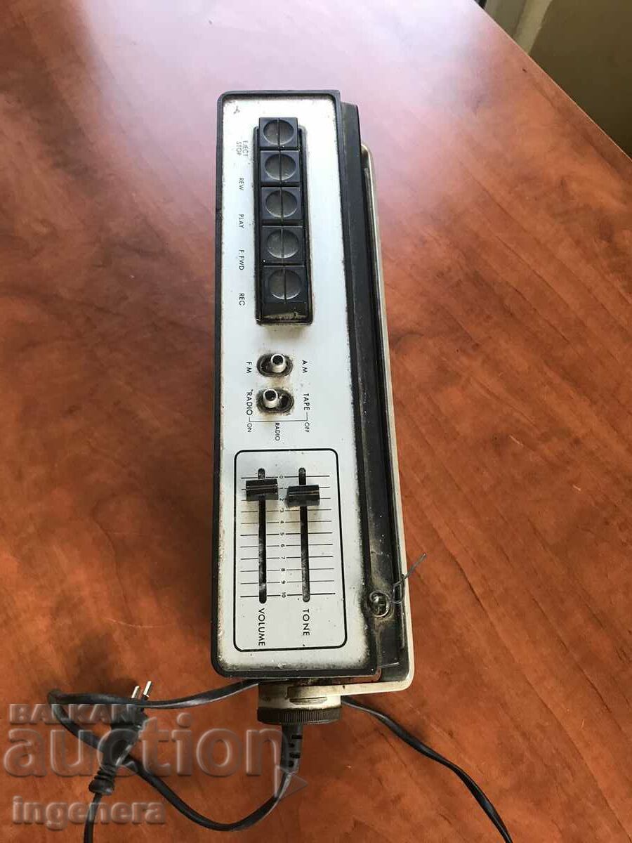 Auction  Radio Cassette Recorder "TobiSonic TR-404 B" FOR REPAIR