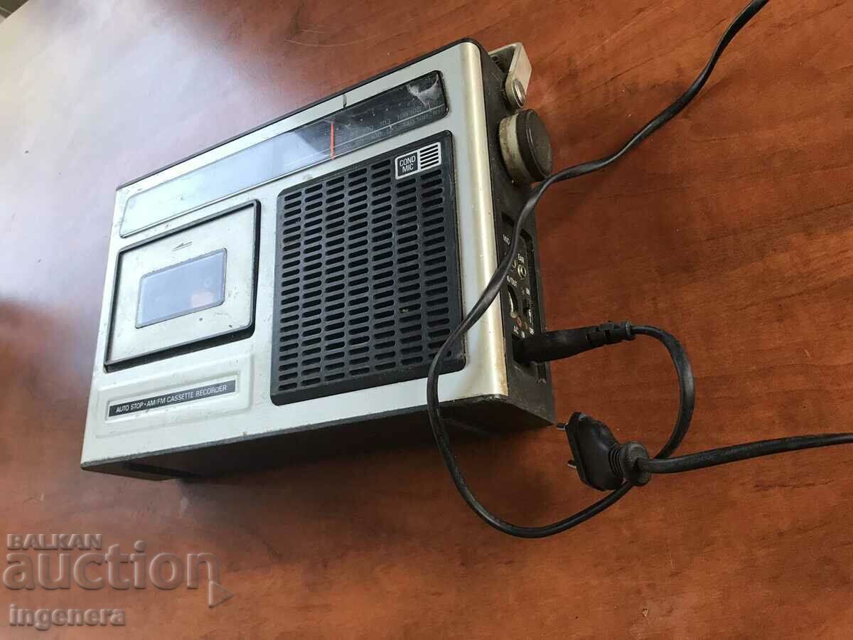Delivery of Radio Cassette Recorder "TobiSonic TR-404 B" FOR REPAIR