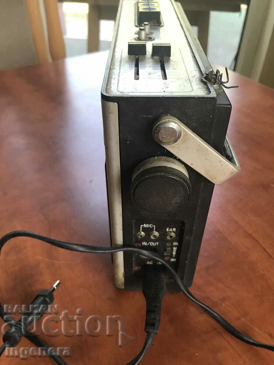 Radio Cassette Recorder "TobiSonic TR-404 B" FOR REPAIR - 6