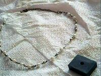 old beautiful natural pearl necklace 2mm