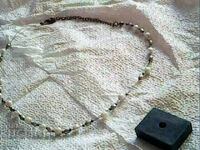 old beautiful natural pearl necklace 2mm