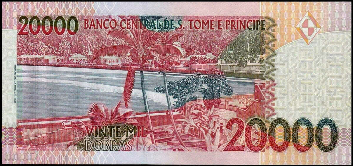 Auction tino37- SAO TOME AND PRINCIPE - 20000 DOBRAS - 2013 - UNC Auction tino37- SAO TOME AND PRINCIPE - 20000 DOBRAS - 2013 - UNC