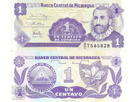 tino37 - NICARAGUA - 1 CENTRU - 1991 - UNC