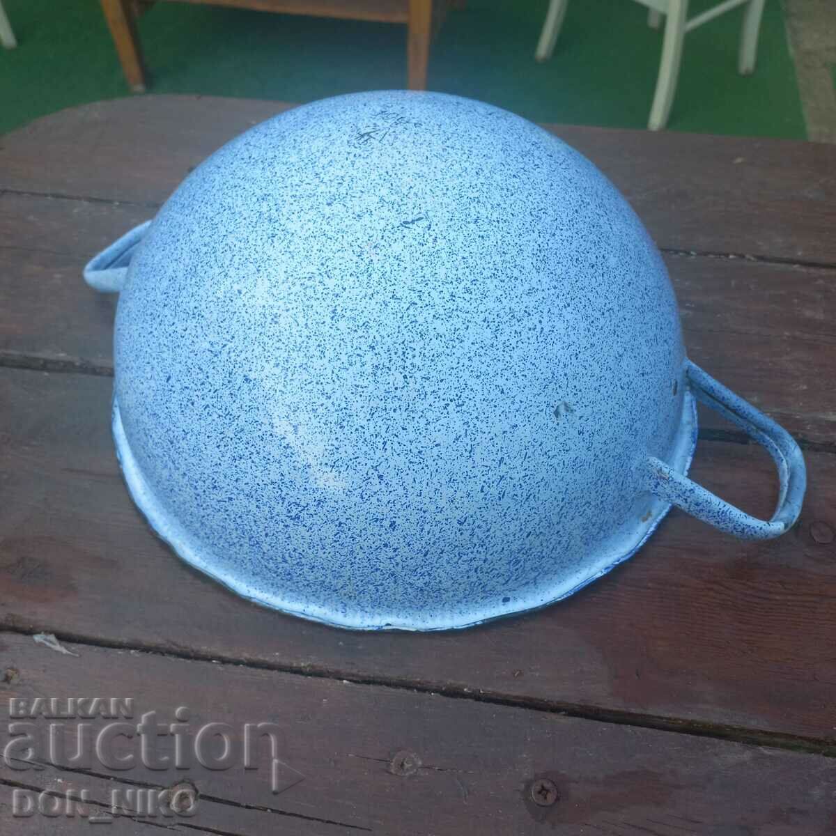 Enamelled oval dish - 5