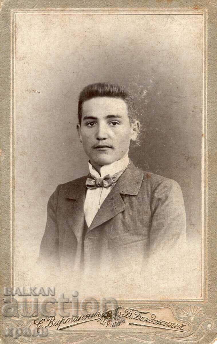 OLD PHOTO - CARDBOARD - B. BOYADJIAN - SHUMEN - M2592