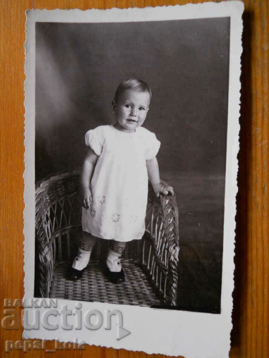 Fotografie de copil vechi - 1937