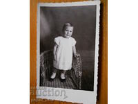 Fotografie de copil vechi - 1937