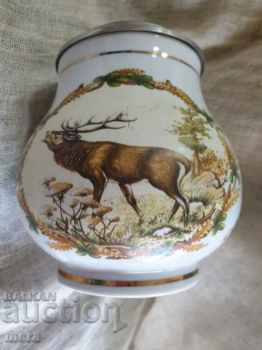 German porcelain mug with hunting motifs - 7 German porcelain mug with hunting motifs - 7