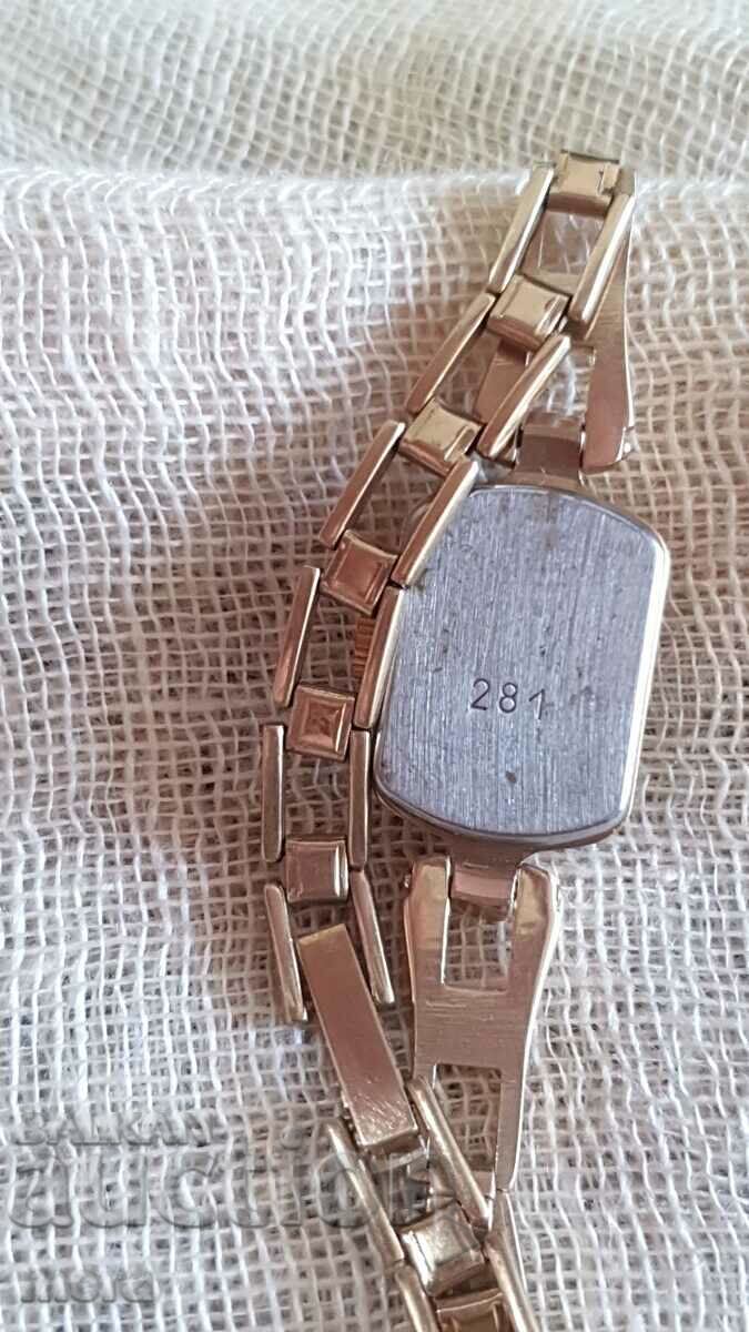 Auction Russian mechanical watch with gilding - Luch Auction Russian mechanical watch with gilding - Luch