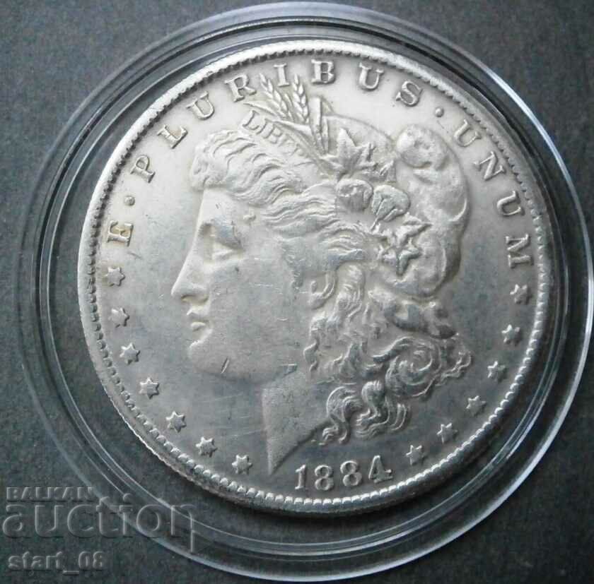 1 δολάριο ΗΠΑ 1884 - Αντίγραφο