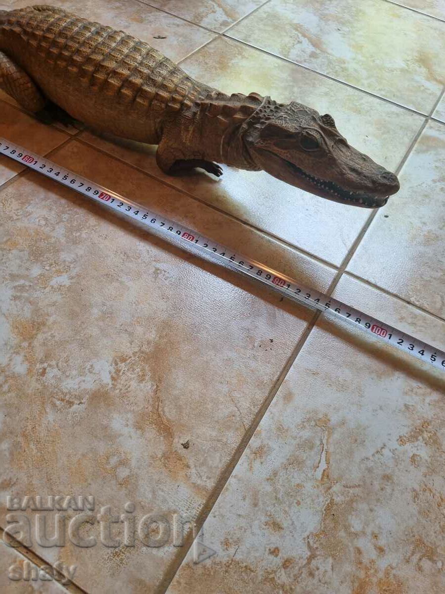 Stuffed crocodile. Trophy with price 265.00 BGN | € 135.49 Stuffed crocodile. Trophy with price 265.00 BGN | € 135.49