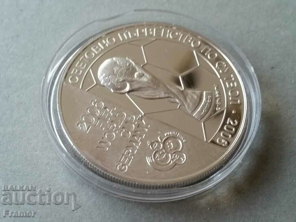 Licitație 5 lei 2003 Campionatul Mondial de Fotbal Germania 2006