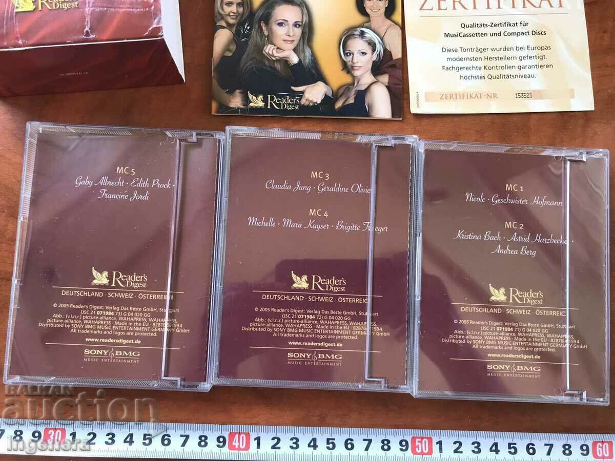 CASSETTE CASSETTE AUDIO CASSETTE ALBUM -5 PCS. with price 17.00 BGN | € 8.69 CASSETTE CASSETTE AUDIO CASSETTE ALBUM -5 PCS. with price 17.00 BGN | € 8.69