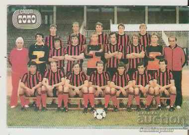 Ημερολόγιο Sport-toto 1983 FC Lokomotiv Sofia