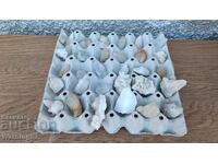 Лот кристали - различни форми - естествени камъни