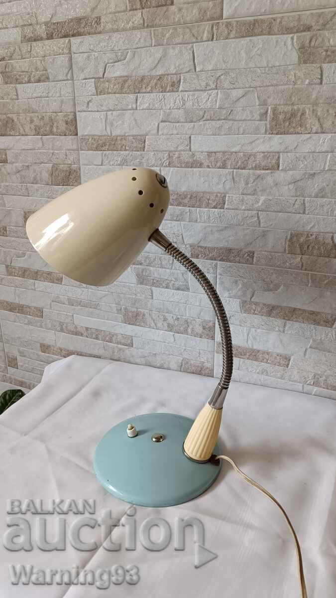 Δημοπρασία Μεταλλικό Πολωνικό φωτιστικό γραφείου #19 - τραπέζι - Αντίκα