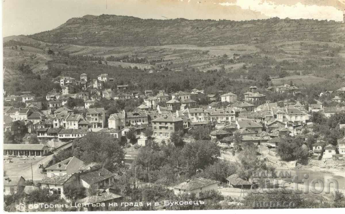 Old postcard - Troyan, Vodzle